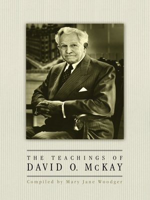 cover image of The Teachings of David O. McKay